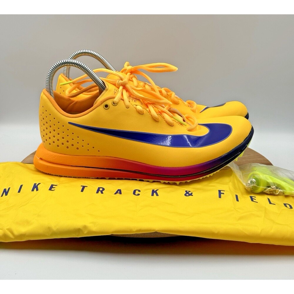 NIKE Zoom TJ Elite 3 Triple Jump Track HV6425 800 Men's 9.5 W/Bag & Spikes NEW!